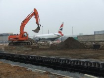 RECYFIX HICAP Rinnen für den Heathrow Airport, London