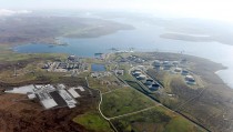 29/08/2013 -  HAURATON surface drainage at the new Shetland Gas Plant