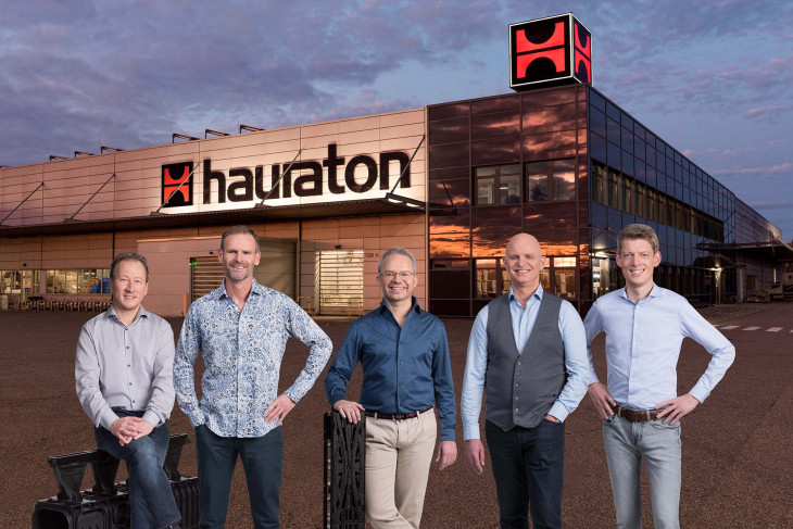 HAURATON Management Board
From left to right:  Patrick Wieland, Michael Schenk, Marcus Reuter, Dieter Bastian, Christoph Ochs